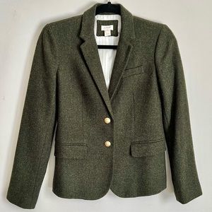 Vintage J. Crew Wool Women’s Blazer Size Small 0